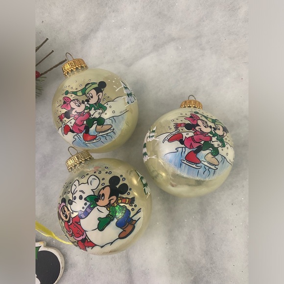 5x Vintage Disney Mickey Minnie Mouse Ornaments Lot of 5 Kurt Adler - Picture 7 of 7